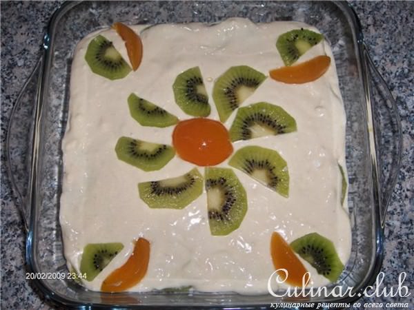 Творожник с киви (вариант)