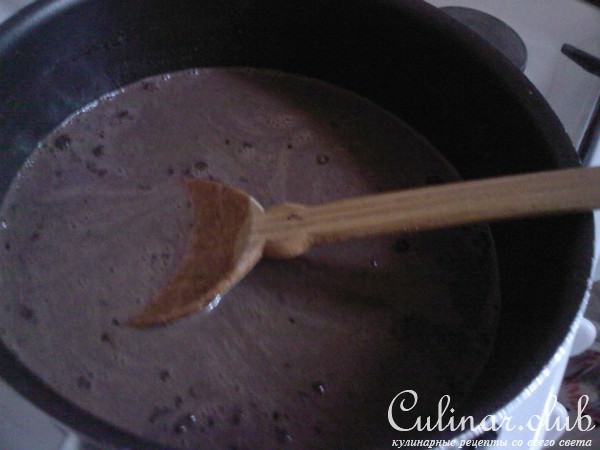 Шоколадная колбаска с баранками