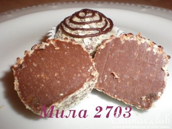СЫРНО - ШОКОЛАДНЫЕ конфеты (2-ой вариант, ещё проще и вкуснее)