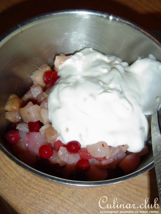 Десерт "Зимняя сказка"