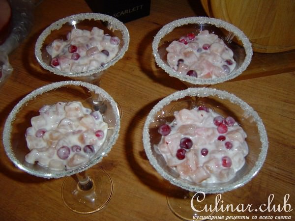 Десерт "Зимняя сказка"