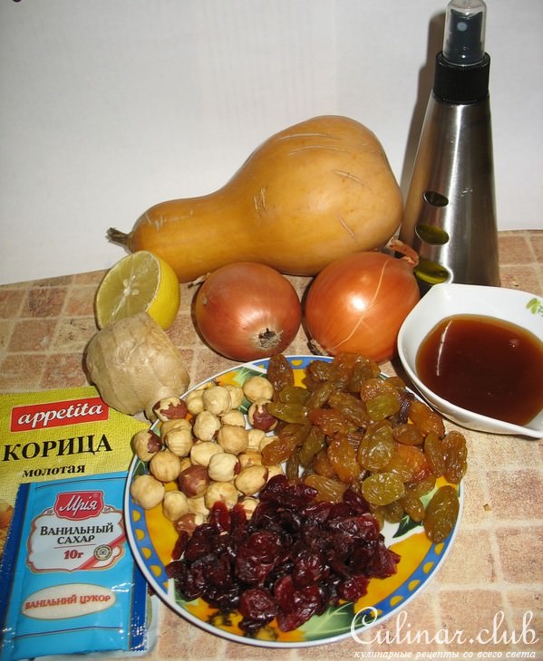 "Цимес" тыквенный, десертный (Дуэль. Кулинарная игра)