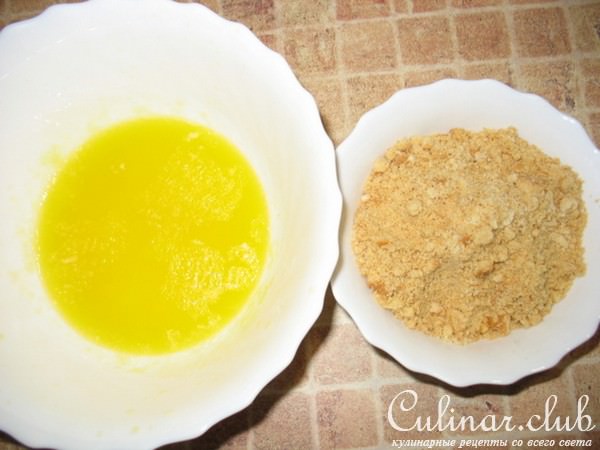 Десерт с черникой, ежевикой и малинкой "В облаках.."
