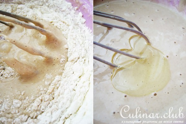 Американский Pancakes с яблочным конфитюром