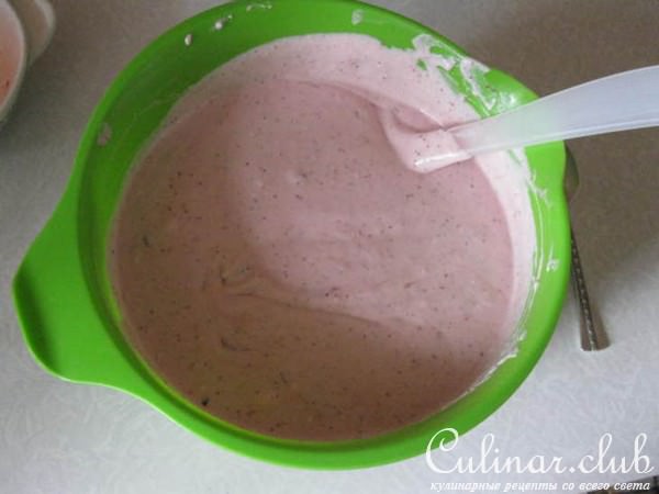 Клубничная шарлотка