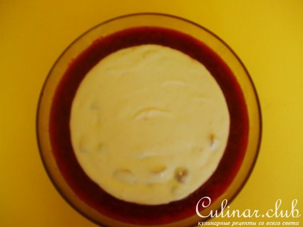 Баваро из клубники