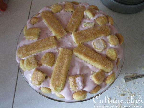 Клубничная шарлотка