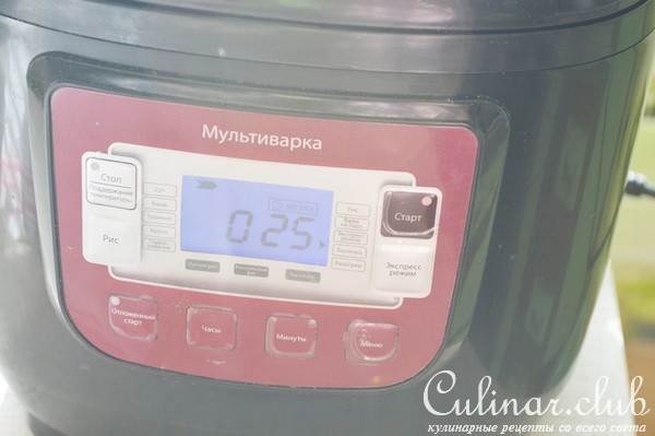 Творожно-тыквенный десерт в мультиварке.