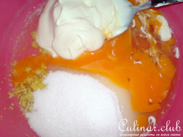 Творожные мини-запеканки с желе "Pina-Colada "