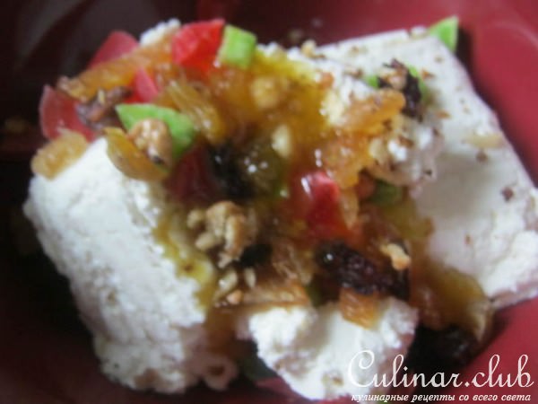 Яблоки фаршированные творогом и цукатами (тест-драйв)