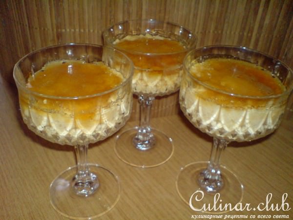 Каталонский крем с корочкой из карамели