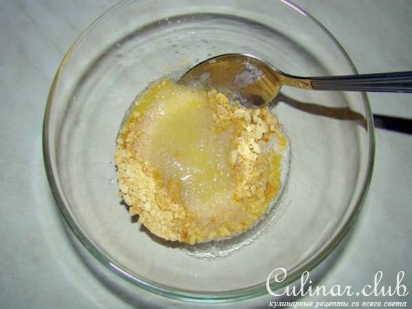 Чизкейк с карамельно-шоколадным ганашом