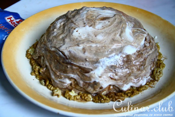 торт из печенья "лакомка"