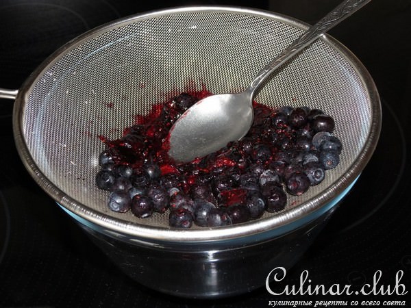 Йогуртовый десерт с черникой и взбитыми сливками (Тест - драйв)