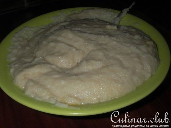 Манные гренки с миндалем