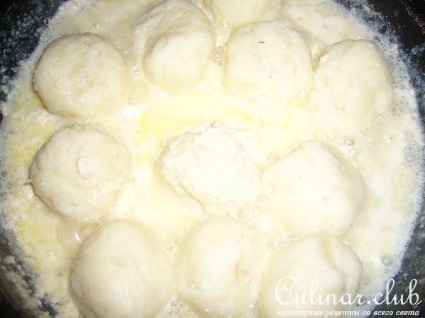 Ньокки с соусом
