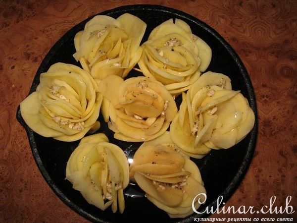 Розочки из картофеля