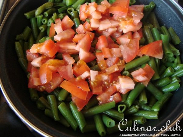 зелёная стручковая фасоль
