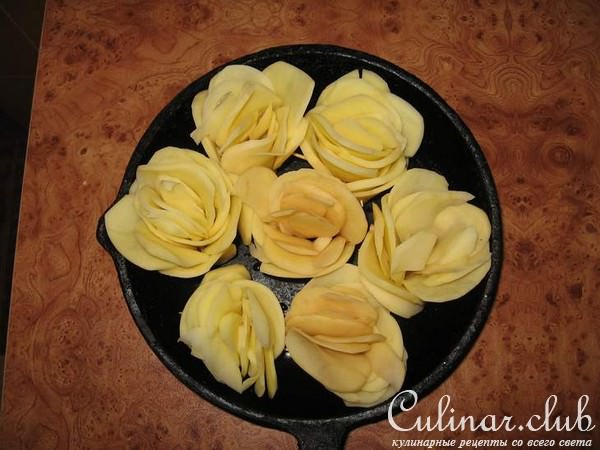 Розочки из картофеля