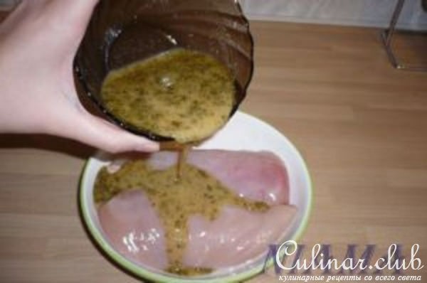 Медовый куриный стейк