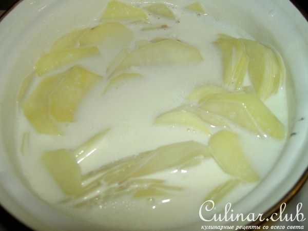 Печеный картофель кассероль