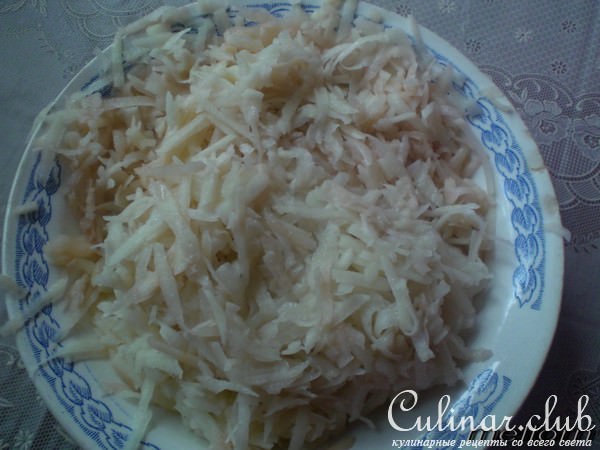 Запеканка картофельная с плавленным сыром