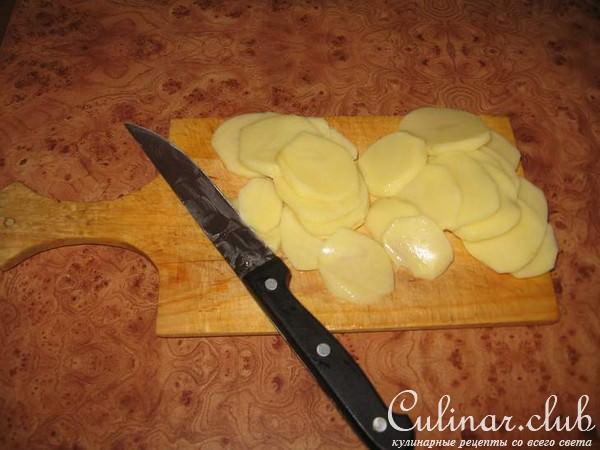 Розочки из картофеля