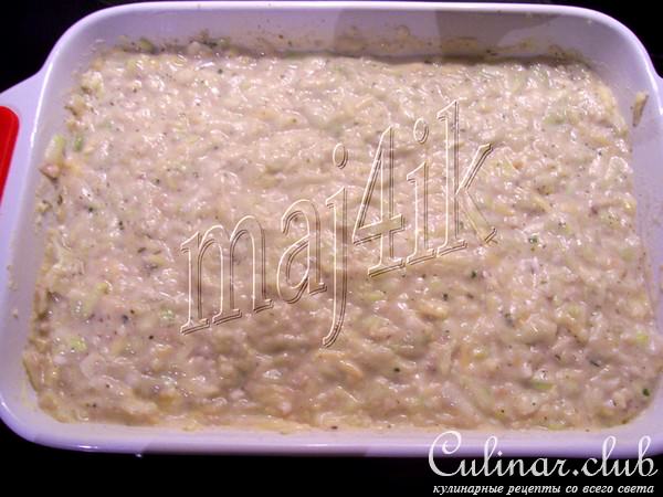Цуккини с сыром запеченные под соусом