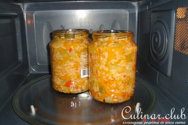 Кабачки с рисом