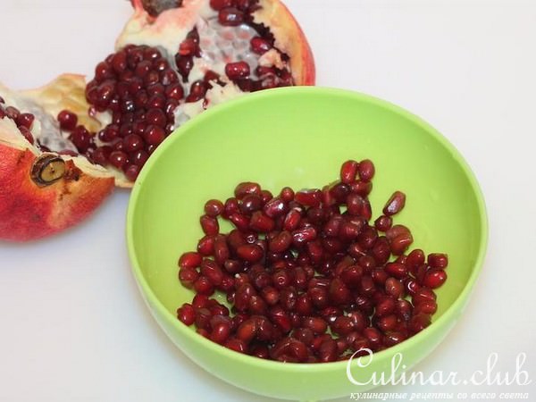 Кускус с гранатом