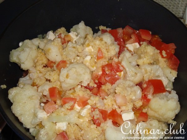 ПШЁННАЯ КАША С КАПУСТОЙ БРОККОЛИ (или ЦВЕТНОЙ)