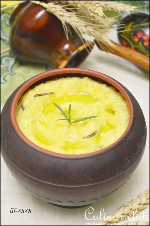 Кукурузная каша с розмарином. Тест-драйв.