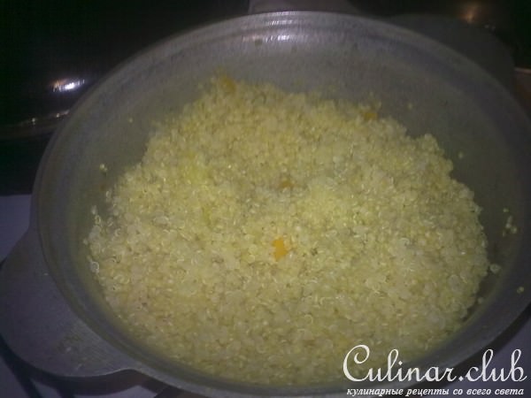 киноа/каша/ с овощами