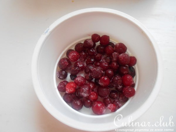 Пшенная каша с клюквой в кашеварке