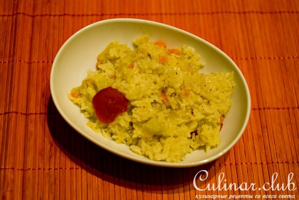 Рис с кабачком (с овощами)
