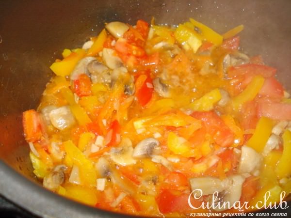 Гречка с овощами