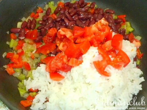 Рис с овощами и фасолью, как замечательный гарнир или как вкуснейшее самостоятельное блюдо