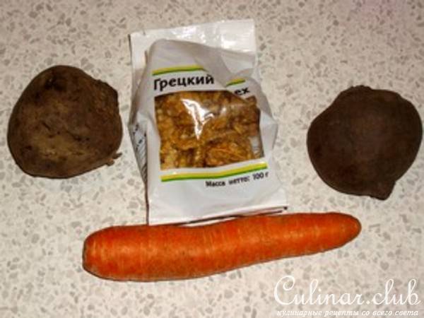 Свекольные котлеты с орехами (постный вариант)