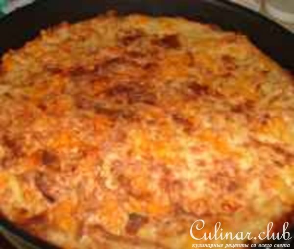 Картофельный пирог с сыром