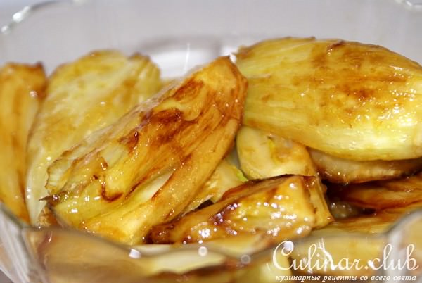 Фенхель в апельсиновой карамели
