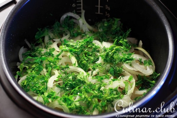 Картофель с петрушкой, пармезаном и кедровыми орехами
