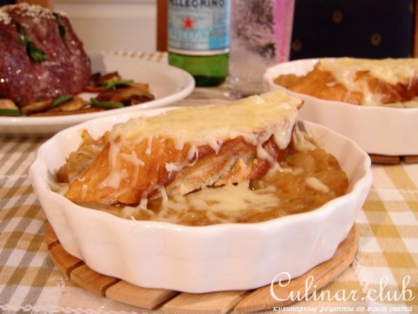 Французская луковая запеканка