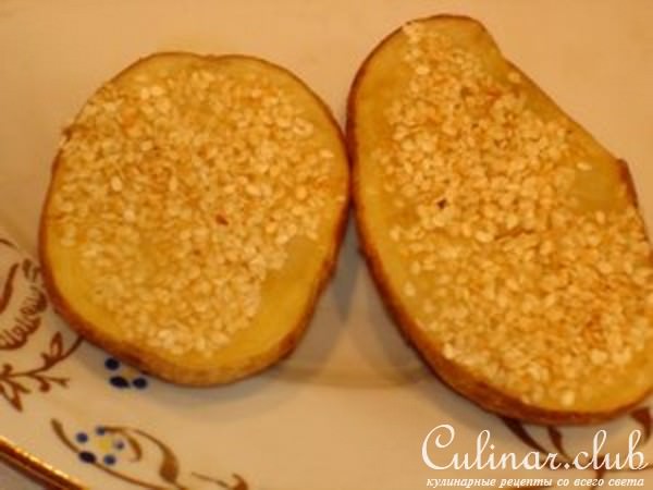 Картофель печеный Праздничый