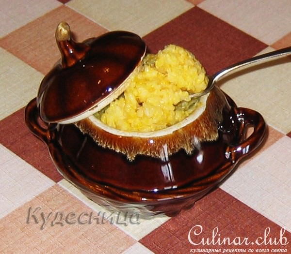 Рисовая молочная каша с тыквой (Тест-драйв)