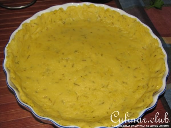 Полента с цуккини и сыром