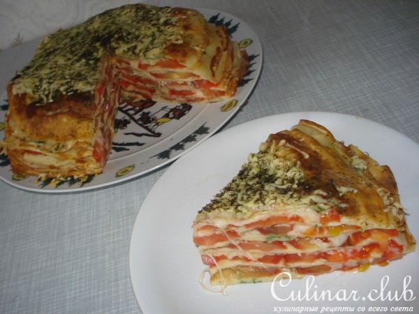 Блинчатый пирог