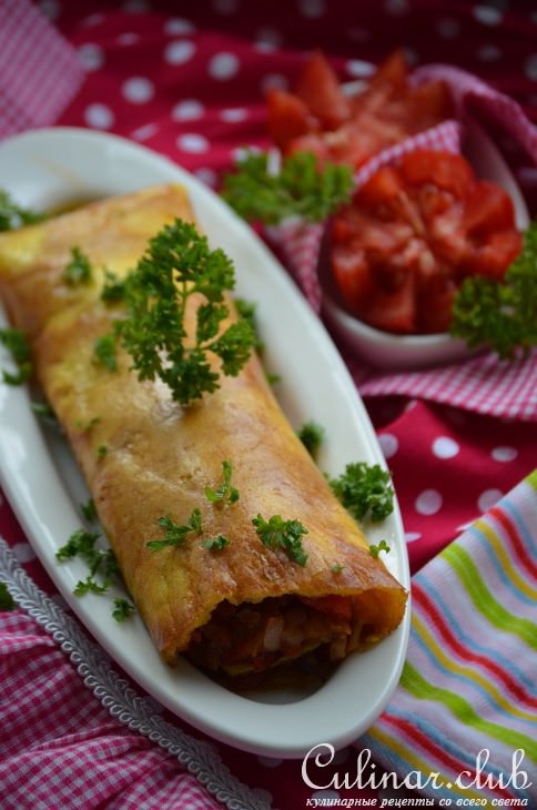 Омлет по-мексикански