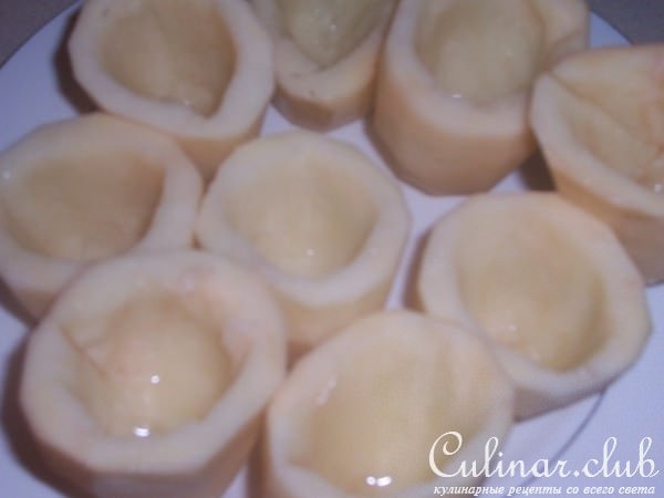 Картофель, фаршированный грибами 2
