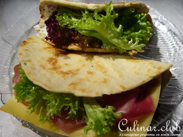 Пиадина романьола (Piadina Romagnola)
