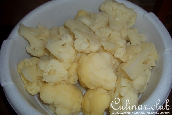 Сочная цветная капуста с сырной корочкой